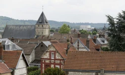 Saint-Etienne-du-Rouvray (Seine-Maritime), le 26 juillet 2016, jour de l'assassinat du père Hamel