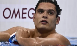 Florent Manaudou, le 11 août 2016 aux jeux Olympiques de Rio