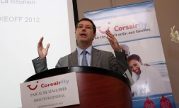 Pascal de Izaguirre, directeur général de la compagnie Corsairfly