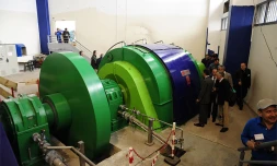 Vendredi 9 juillet 2010 - Inauguration de l'extension de la centrale hydroélectrique de la Rivière de l'Est (Photo DR)