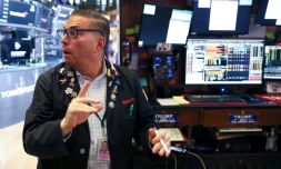 Trader sur le parquet du New York Stock Exchange (NYSE).