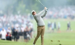 Le golfeur nord-irlandais Rory McIlroy, le 22 mai 2022 à Tulsa (Etats-Unis)