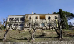 La villa où Picasso de Mougins a passé les dernières années de sa vie, photographiée le 5 février 2008, a été vendue aux enchères pour 20 millions d'euros