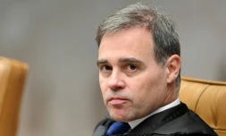 Andre Mendonca, juge à la Cour suprême du Brésil, le 4 juin 2025 à Brasilia