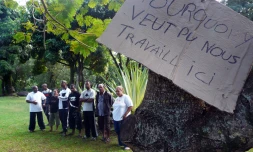 Mardi 20 juillet 2010

Grèves des employés à la Rivière du Mat (Photo Mounice Najafaly)