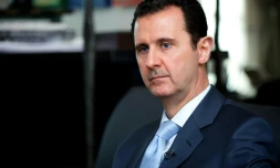 Le président syrien Bachar el-Assad le 15 janvier 2015 à Damas