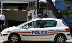 Une voiture de police le 20 juin 2012 à Montpellier