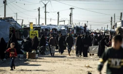 Au camp de Al-Hol en janvier 2020, en Syrie