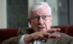 L'ancien maire socialiste de Molenbeek, Philippe Moureaux, le 17 février 2016