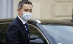 Le ministre de l'Intérieur Gérald Darmanin, le 2 décembre 2020 à Paris