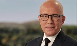 Le chef du parti Les Républicains (LR) Eric Ciotti à Boulogne-Billancourt, en Hauts-de-Seine, le 11 juin 2024