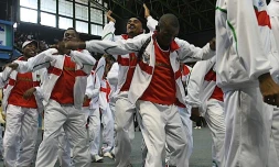Vendredi 30 juillet 2010

Cérémonie d'ouverture des 7ème jeux de la CJSOI au stade Jean Ivoula (Photo Marie Trouvé)