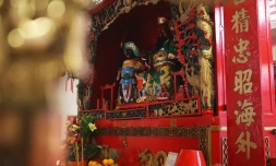 Fête de Guan Di aux temples chinois (Photo Marie Trouvé)