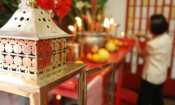 Fête de Guan Di aux temples chinois (Photo Marie Trouvé)