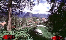 Vue d'Hell-Bourg, dans le Cirque de Salazie
