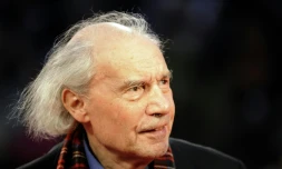 Le réalisateur Jacques Rivette le 7 septembre 2009 à la Mostra de Venise
