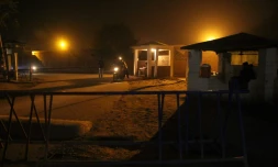 L'entrĂ©e de la prison de Multan, dans le centre du Pakistan, oĂč la chrĂ©tienne Asia Bibi Ă©tait dĂ©tenue, le 7 novembre 2018