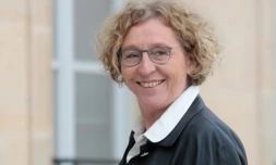 La ministre du Travail Muriel Pénicaud, le 21 février 2019 à l'Elysée, à Paris