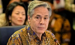 Le secrétaire d'Etat américain Antony Blinken lors de la conférence ministérielle de l'Asean à Jakarta, le 14 juillet 2023