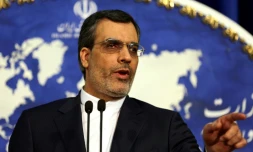 Le porte-parole du ministère iranien des Affaires étrangères, Hossein Jaber Ansari le 14 décembre 2015 à Téhéran