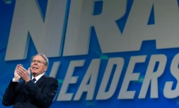 Le patron de la NRA, Wayne LaPierre, à Indianapolis, dans l'Indiana, le 26 avril 2019