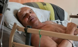 Alain Cocq à son domicile de Dijon le 12 août 2020