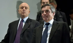 Alain Juppé et François Fillon le 25 janvier 2017 à Bordeaux