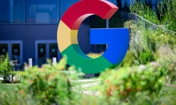 Un logo Google en Californie, le 13 août 2024