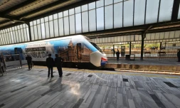 La gare d'Ankara le 25 juillet 2014