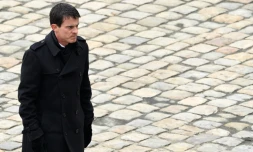 Le Premier ministre, Manuel Valls, le 27 novembre 2015 lors de l'hommage national aux victimes des attentats de Paris