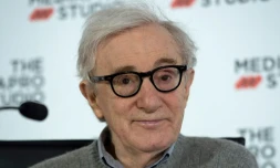 Woody Allen lors d'une conférence de presse à Saint-Sébastien (Espagne), le 9 juillet 2019