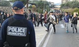 Manifestation le 27 décembre 2015 à Ajaccio