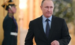 Vladimir Poutine le 27 décembre 2016 au Kremlin à Moscou