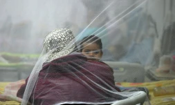 Un enfant à la maternité de Tegucigalpa, le 26 février 2016