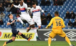Réaction attendue pour l'OL de Mouctar Diakhaby et son capitaine Jordan Ferri, battus à Montpellier en Coupe de la Ligue, le 13 décembre 2017