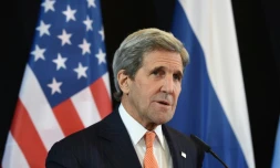 Le secrétaire d'Etat américain John Kerry à Munich, le 12 février 2016