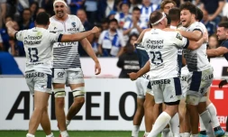 Montpellier remporte le premier titre de champion de France de son histoire contre Castres, le 24 juin 2022 au Stade de France 