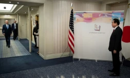 Le Premier ministre japonais Fumio Kishida se prépare à accueillir le président américain Joe Biden à Hiroshima avant le sommet du G7, le 18 mai 2023