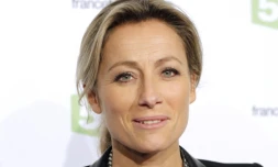 La journaliste Anne-Sophie Lapix, le 27 novembre 2014 à Paris