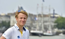 Le skipper Francois Gabart le 22 juin 2017 Ă Nantes