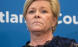 La ministre des Finances Siv Jensen doit dévoiler la position du gouvernement norvégien lors d'une conférence de presse convoquée à 12H15 (11H15 GMT)