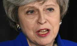 La Première ministre britannique Theresa May le 16 janvier 2019 à Londres
