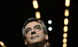 Francois Fillon, candidat à la primaire de la droite à Paris, le 25 novembre 2016