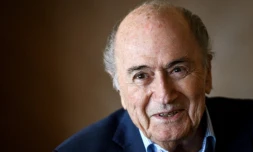 Le président suspendu de la Fifa Sepp Blatter, le 8 mars 2018 à Zurich