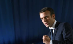 Le président de la République Emmanuel Macron le 2 juillet 2017 à Bamako au Mali