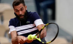 Le Français Benoßt Paire éliminé en 8e de finale de Roland-Garros le 3 juin 2019