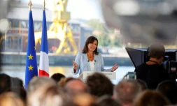 La maire de Paris Anne Hidalgo annonce sa candidature à la présidentielle le 12 septembre 2021 à Rouen