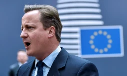 Le Premier ministre David Cameron à Bruxelles, le 28 juin 2016