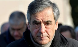 L'ancien Premier ministre François Fillon le 11 décembre 2022 à Sablé-sur-Sarthe, dans la Sarthe