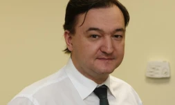 Le juriste Sergueï Magnitski, mort dans une prison russe, sur une photo diffusée par Hermitage Capital le 15 novembre 2010 et prise le 29 décembre 2006